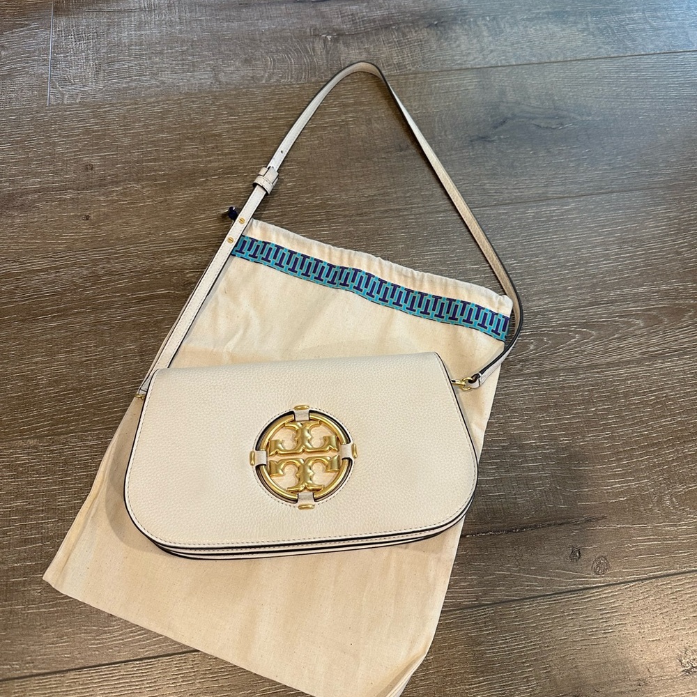 Tory Burch Elegant white Shoulder Bag